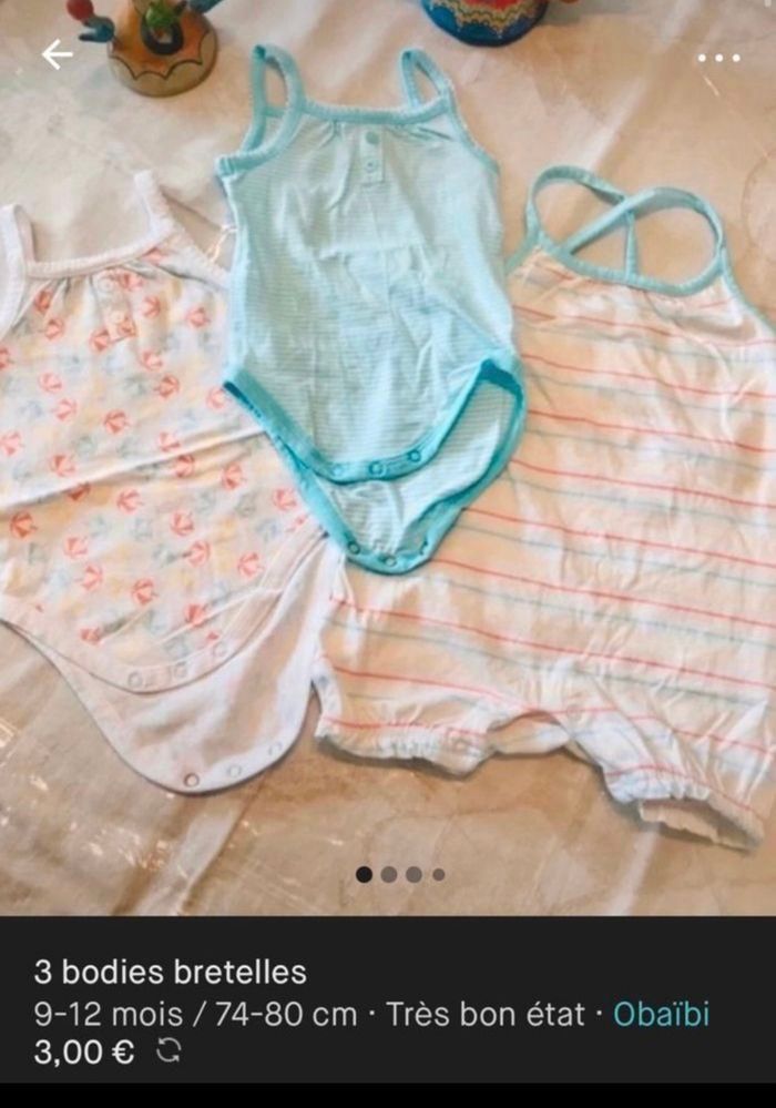 Lot 12 mois fille été - photo numéro 2