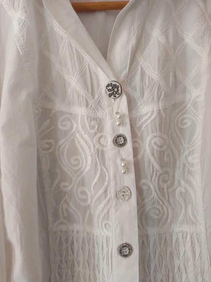 Chemise Peter Hahn t.44 100% coton - photo numéro 2