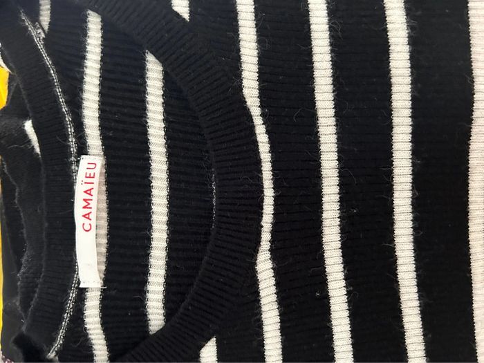 Robe pull rayés Camaïeu T44 - photo numéro 10