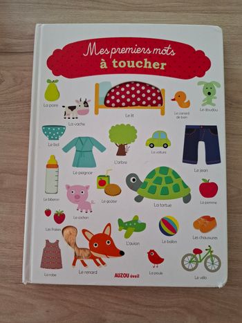 Livre Mes premiers mots a toucher