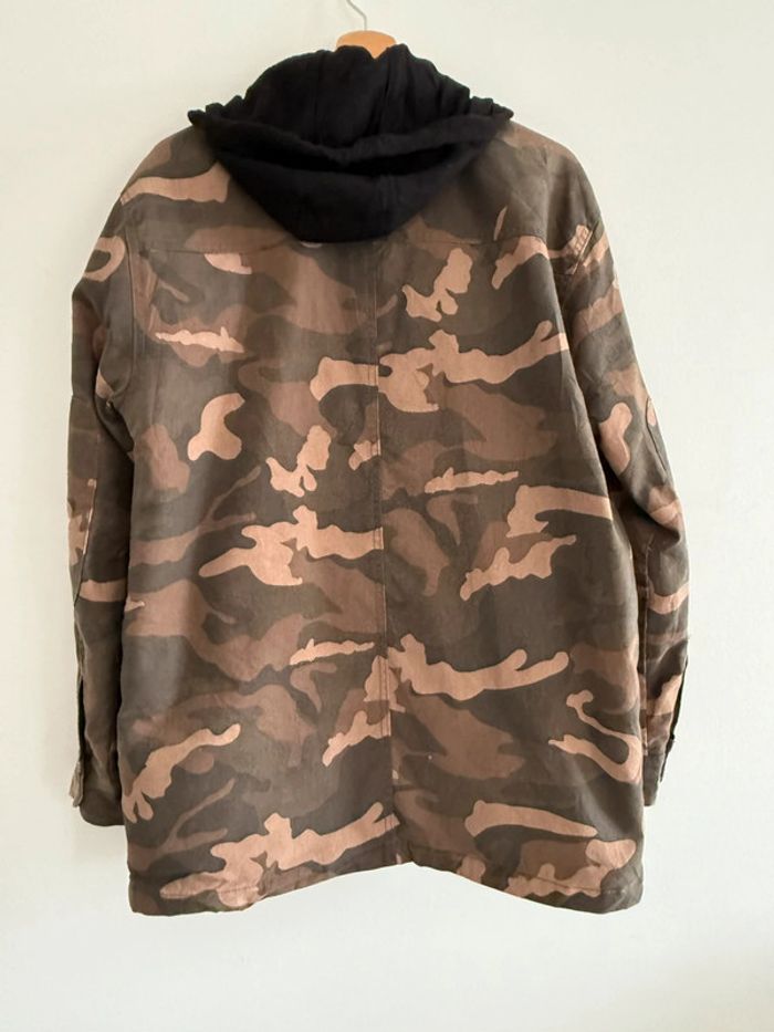 Veste Genuine Dickies à capuche Vintage Camouflage Militaire Taille M – Pièce Rare - photo numéro 6