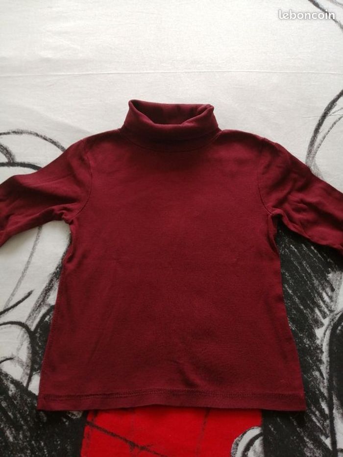 Sous pull col roule garçon - photo numéro 5