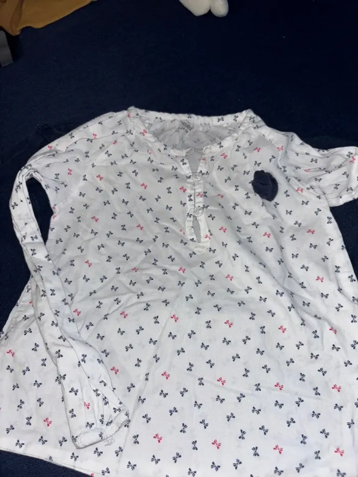 Ensemble gilet et blouse Bébé rêve - photo numéro 2