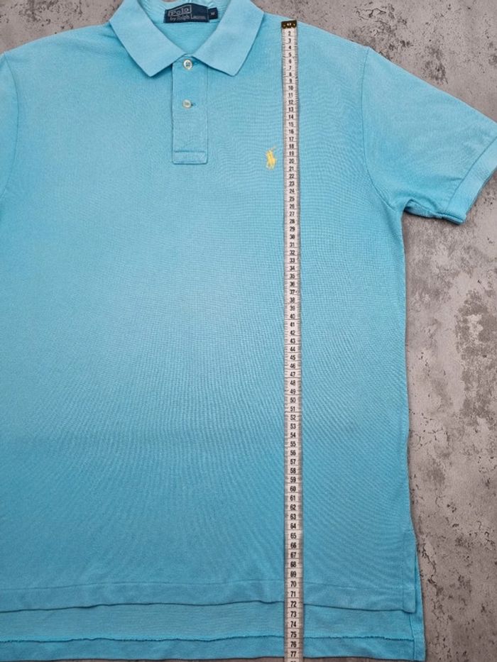 Polo manches courtes Ralph Lauren bleu ciel, M Hommes - photo numéro 7