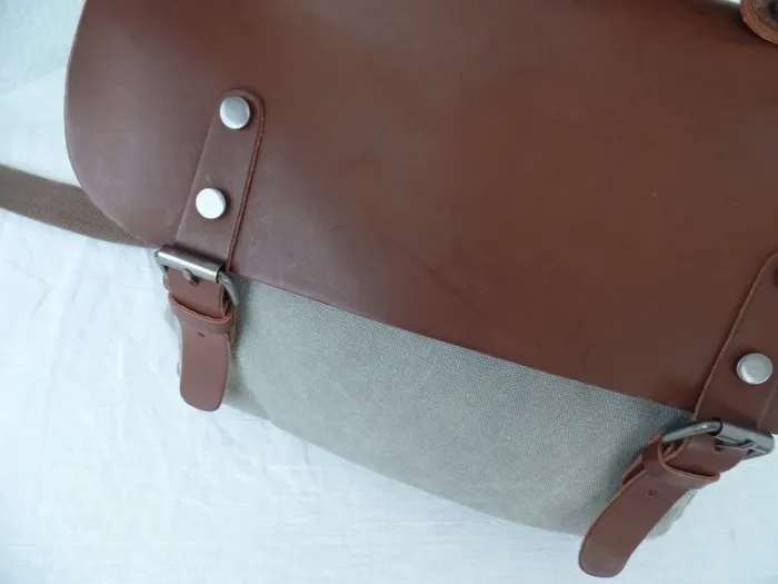 Sac cartable style gibecière Mandoline - photo numéro 11