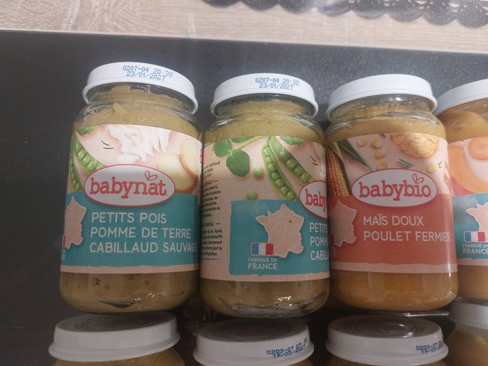 28 pots 6/8mois bledina babybio jour/nuit - photo numéro 4
