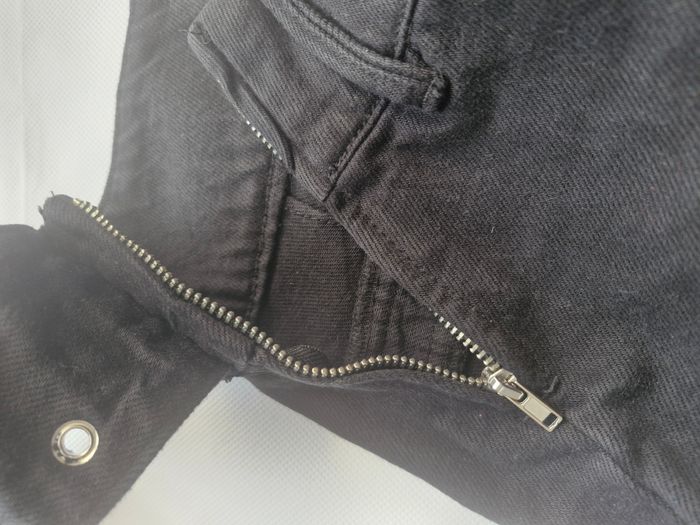 Jupe short 32 Pimkie Noir grande ceinture amovible à œillets métalliques - photo numéro 5