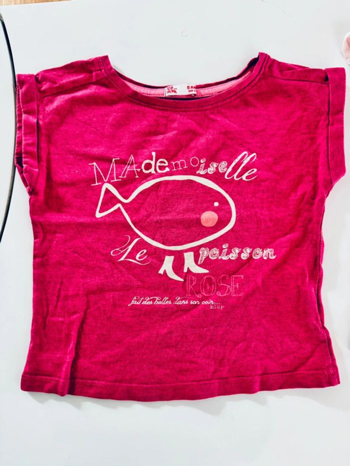 Tee shirt DPAM + tee shirt la halle 5 ans offert