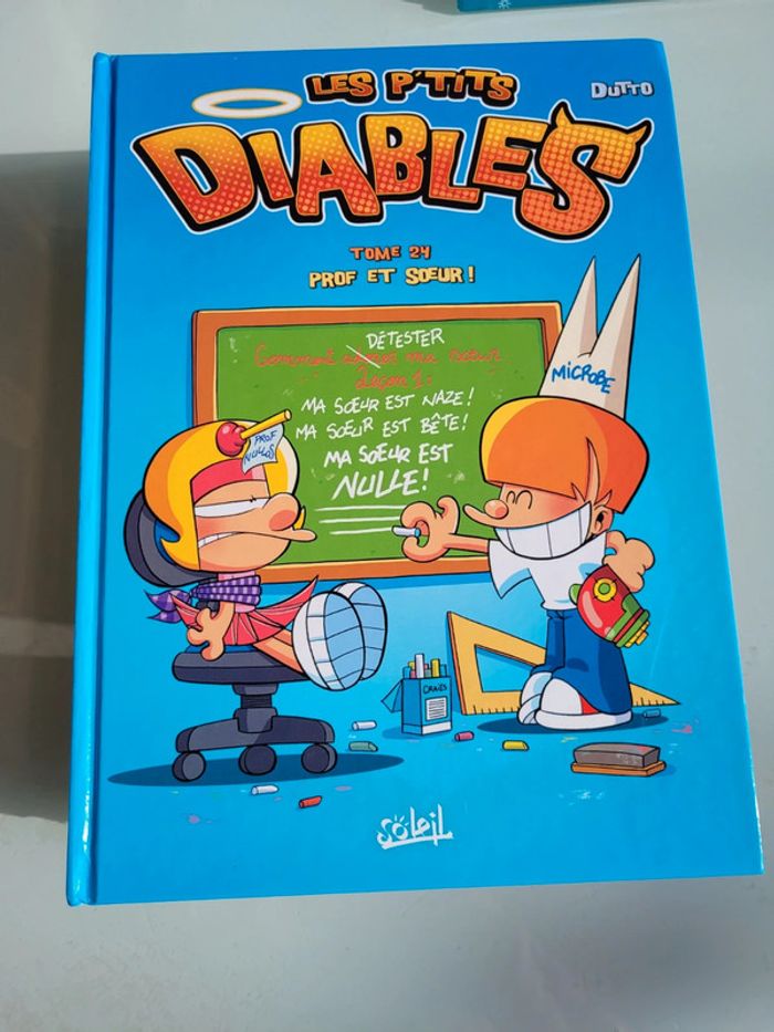 16 BD Les P'tits Diables 1, 2, 4, 6, 8, 9, 10, 11, 12, 14, 15, 21, 24 et 26 et 2 Compil' - photo numéro 15
