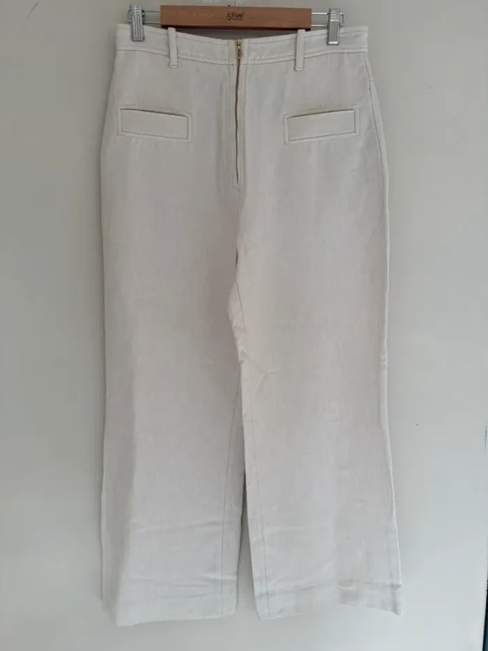 Pantalon Sandro écru