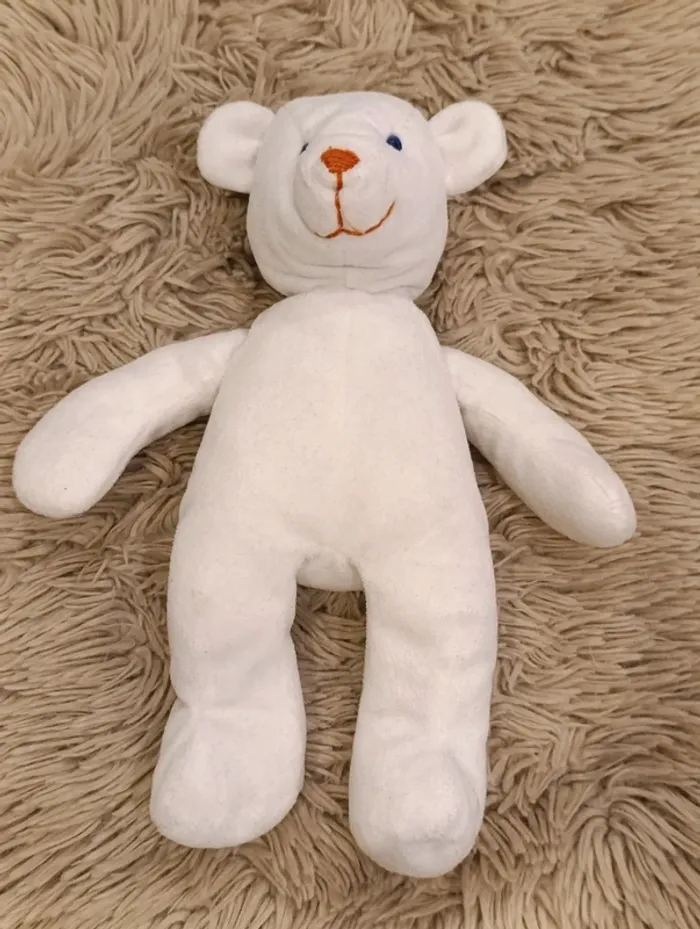 Peluche Ours blanc - photo numéro 2