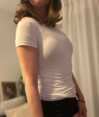 Haut sport h&M blanc crème