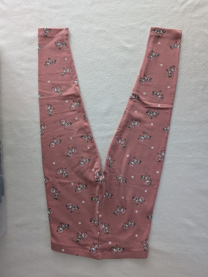 Lot de 3 leggings gris et rose licorne - 5A - C&A - photo numéro 9