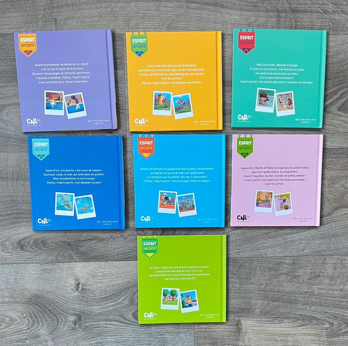 Lot de 7 livres collection Esprit Sportif Mc Donald édition Hachette - photo numéro 2