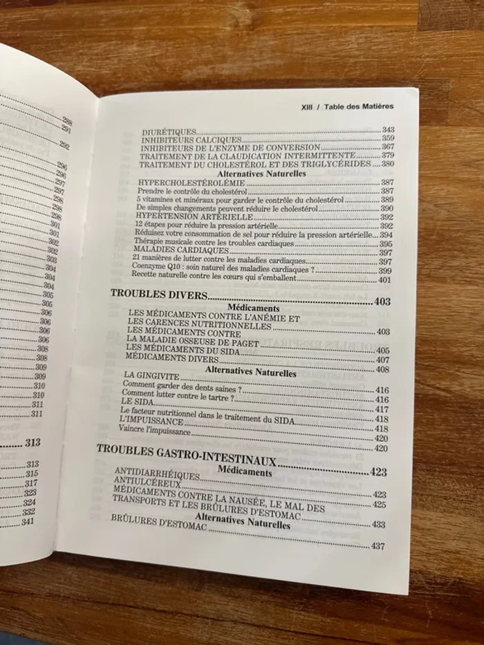 Livre le guide de 601 médicaments ce qu’ils font leur effet secondaire et leur alternative naturel - photo numéro 12
