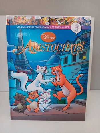 Les plus grands chef-d'œuvre de Disney en bd les aristochats 46 pages