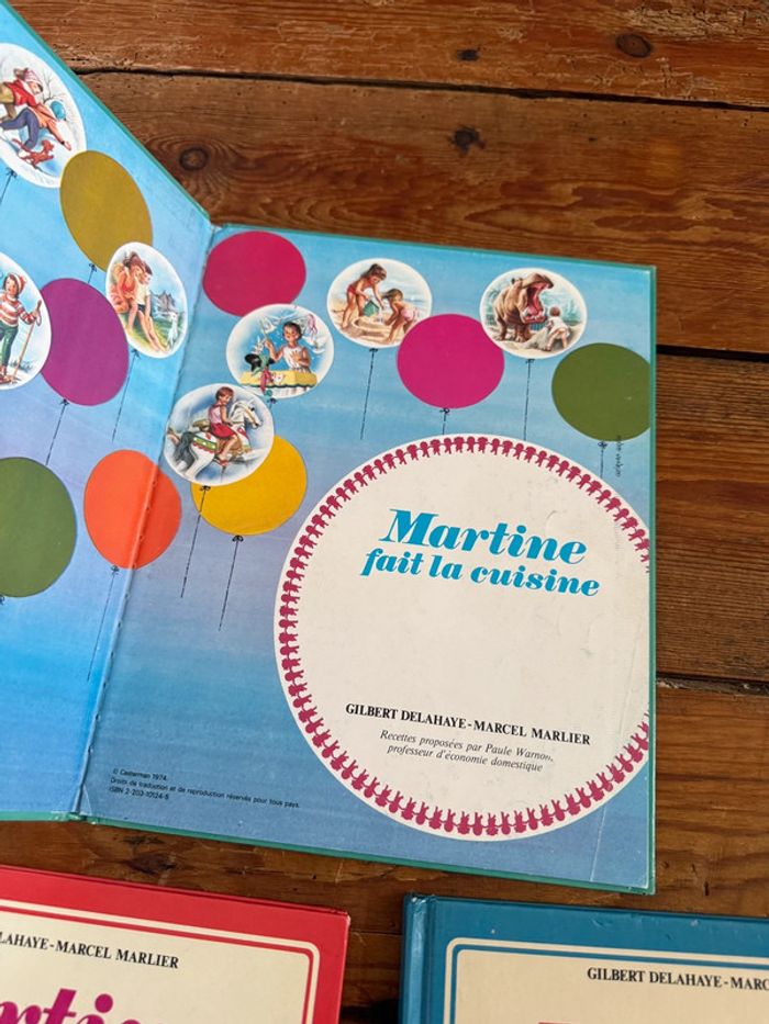 Collection Farandole lot de 3 livres anciens vintage Martine Casterman Marlier Delahaye - photo numéro 6