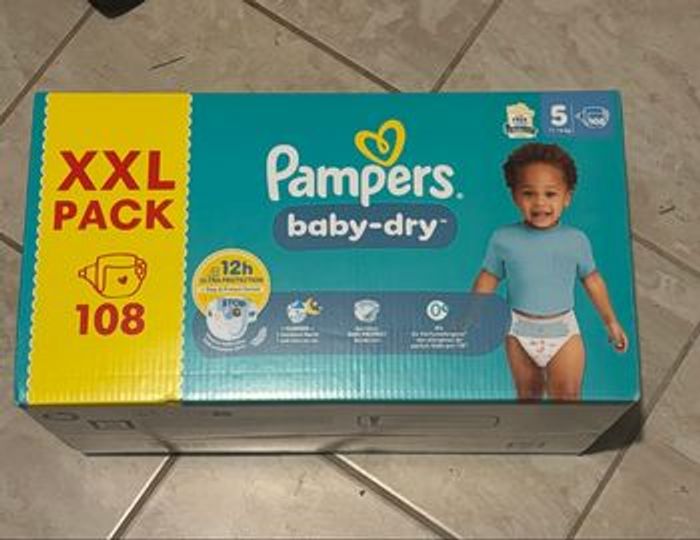 Pampers baby dry taille 5