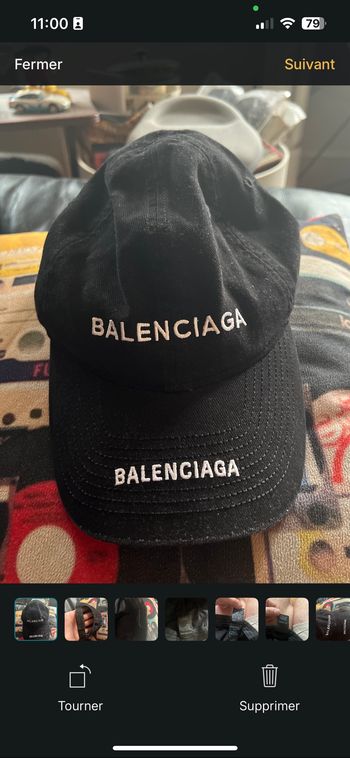 Casquette Balenciaga édition limitée rare