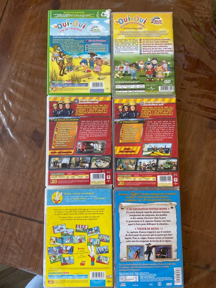 Lot de 6 dvd - photo numéro 2