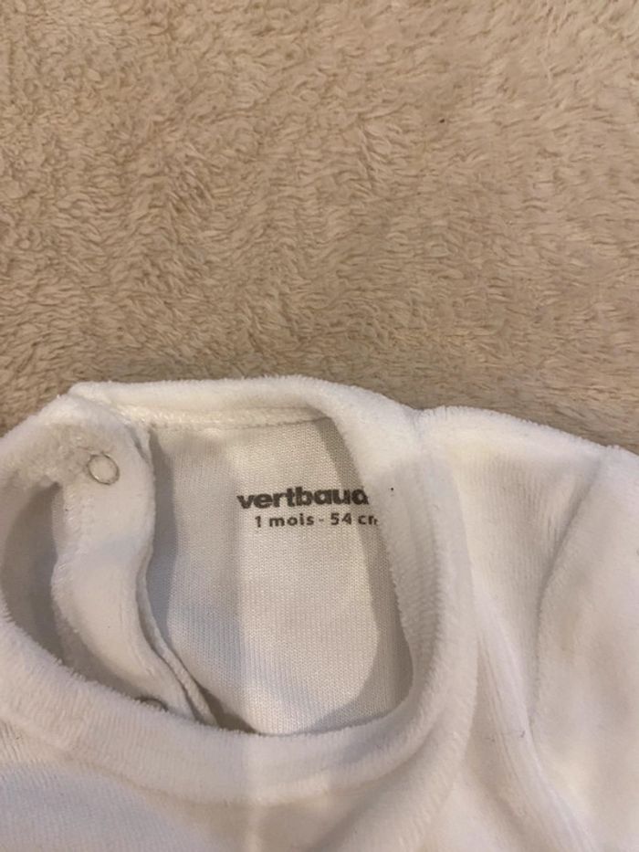 Pyjama bébé 1 mois - photo numéro 3