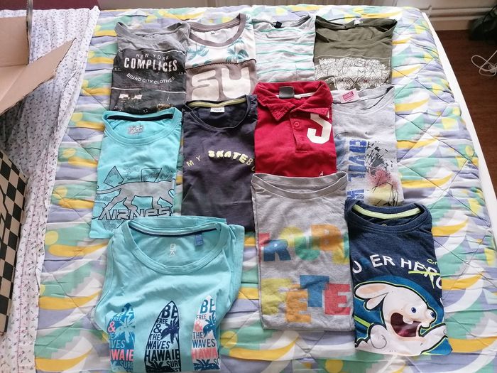 Lot de 10 t shirt + 1 Marcelle - photo numéro 4