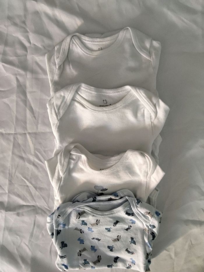 Bodies bébé manches longues / 1 mois
