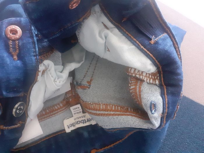 Jeans fille réglable. - photo numéro 3