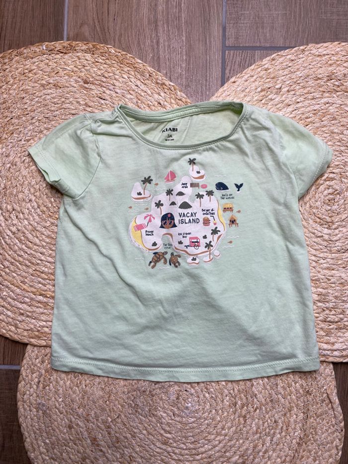 Lot de 3 T-shirts manches courtes - Taille 3 ans - photo numéro 7