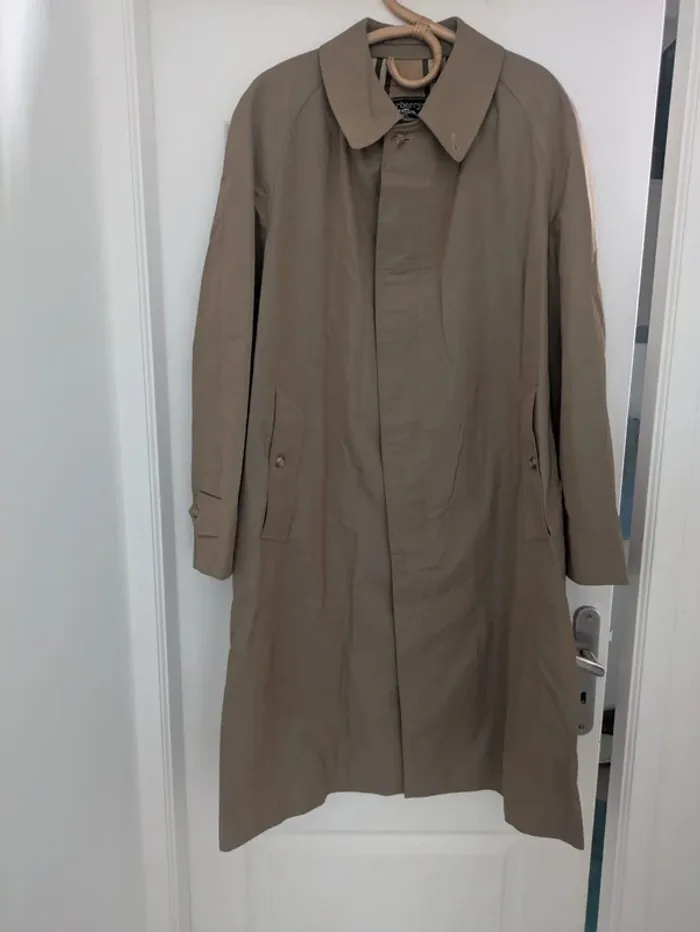 Paletot Miel Burberry 52 - photo numéro 2
