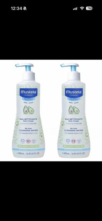 Musela eau nettoyante