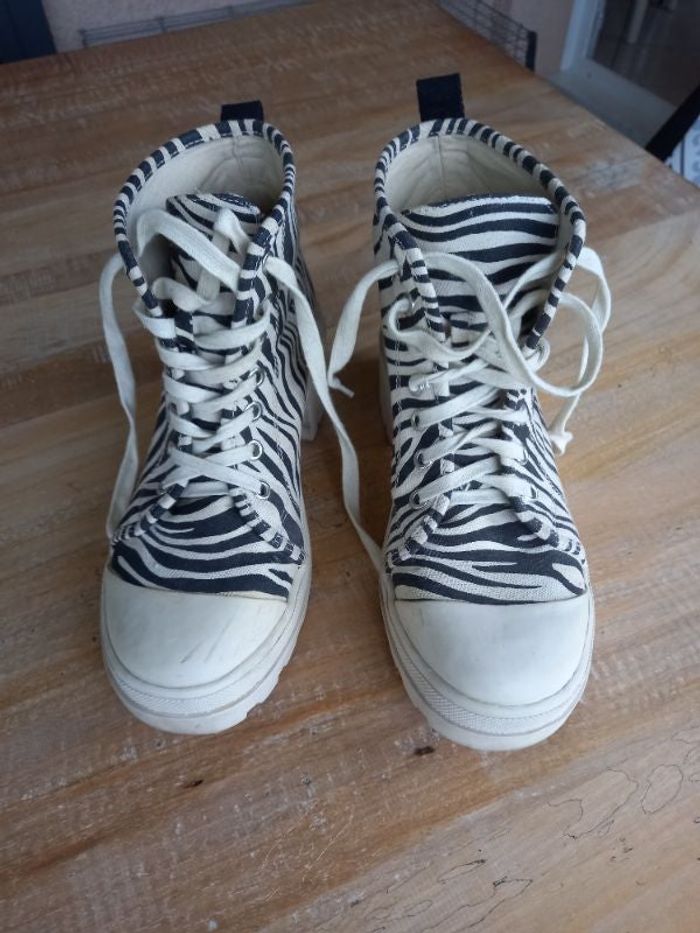Basket montante zébré Pimkie