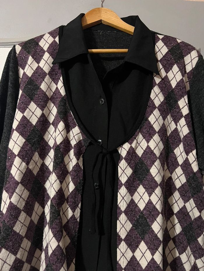 Chemise/pull femme taille 50/52 très bon état - photo numéro 2