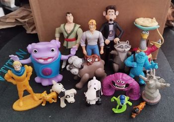 Lot FIgurine film animation Disney Dreamworks Pixar figure rare
