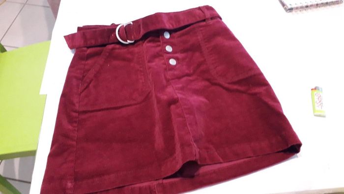 Jupe velours okaidi 10 ans