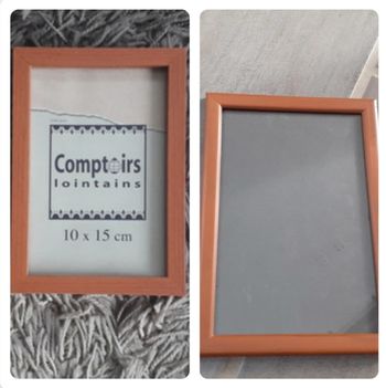 Lot de 2 petits cadres