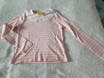 Blouse col claudine 8 ans