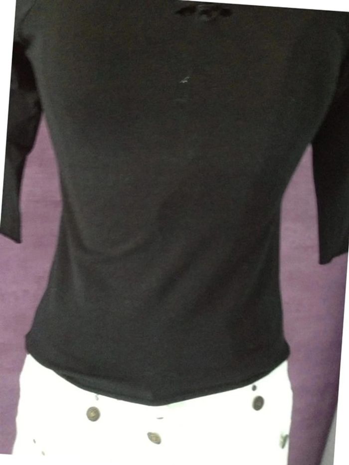 Tee-shirt Zara manche 3/4 - photo numéro 5