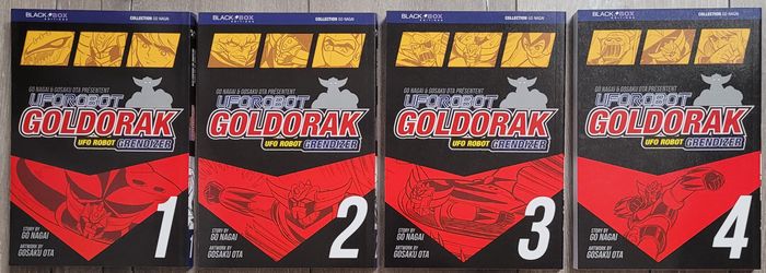 GOLDORAK ACTARUS Livres BD Bande dessinée - Collection Intégrale Manga 4 livres – LIRE DESCRIPTIF - photo numéro 8