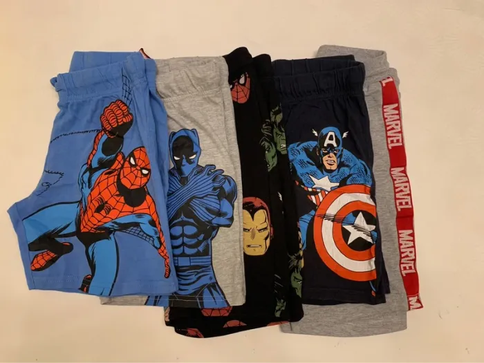 Lot shorts/bermudas garçon - 7-8ans