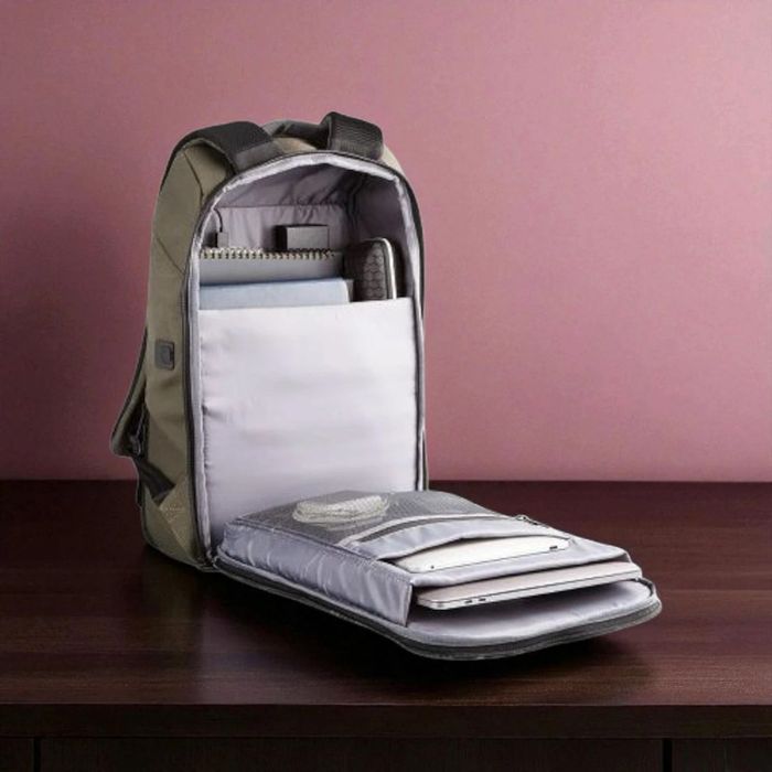 Sac à dos connecté avec sac isotherme recyclé 15L - Pantone - photo numéro 3