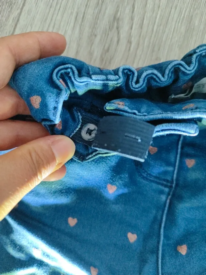 Pantalon jeans épais. 12 mois - photo numéro 5