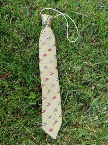 Cravate enfant motif hélicoptères