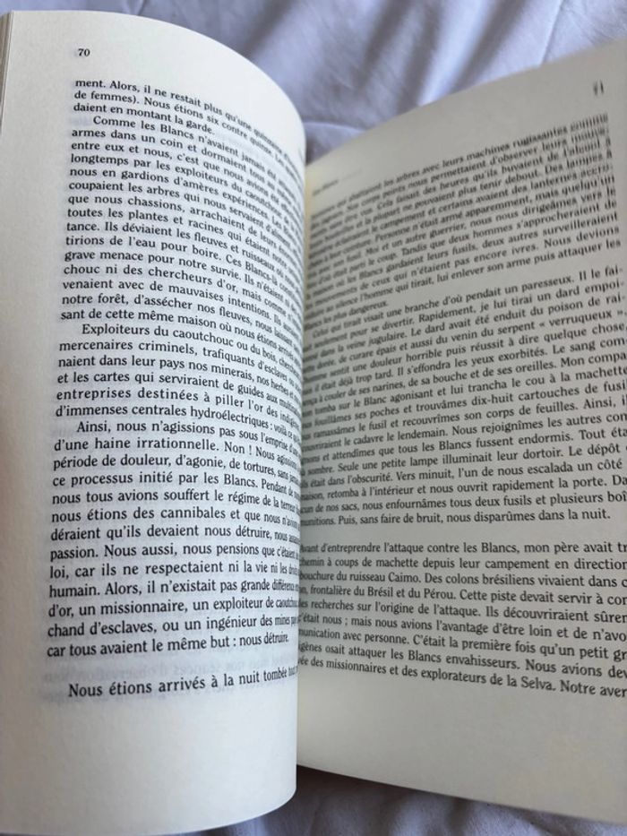 Livre L’Esprit de la forêt – Témoignage Amazonie – France Loisirs – Écologie et spiritualité - photo numéro 13
