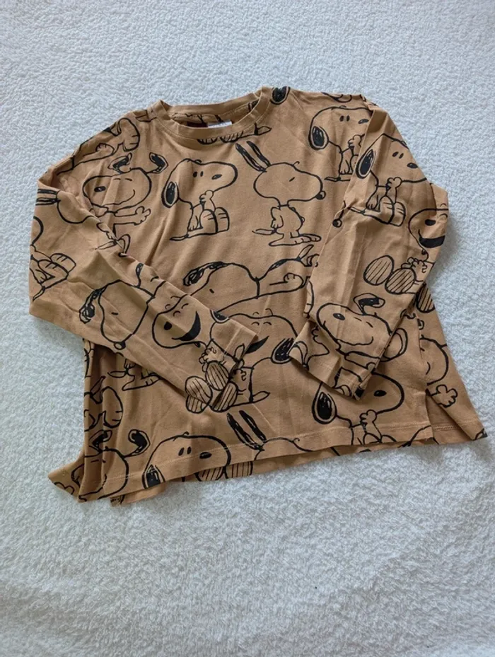 🐾 T-shirt Snoopy Zara – 9 ans - photo numéro 2