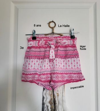 Short été léger gémo 8 ans