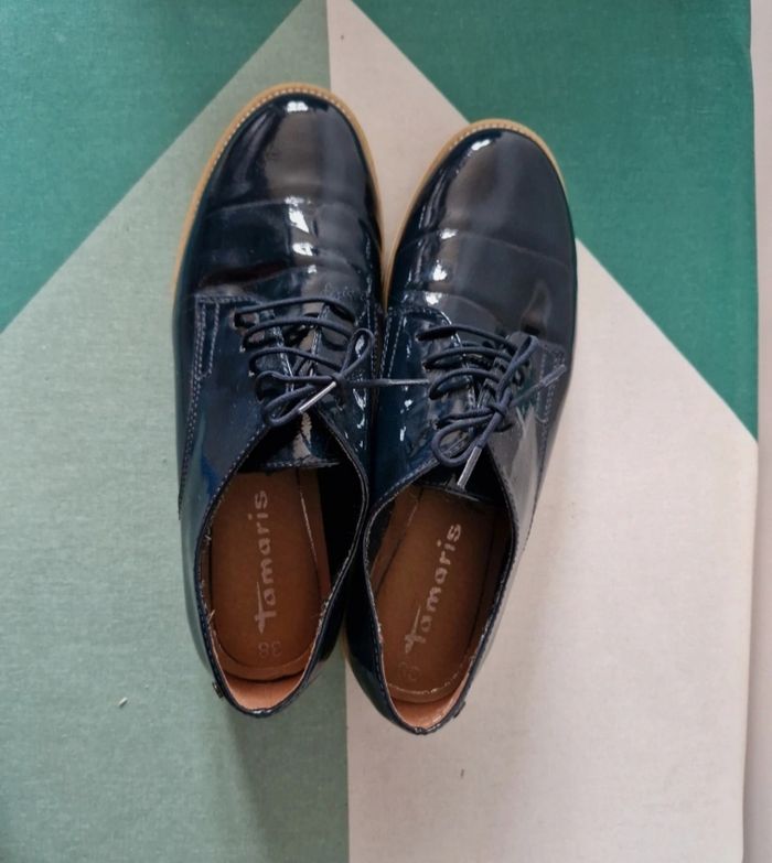 Derbies vernies tamaris - photo numéro 2