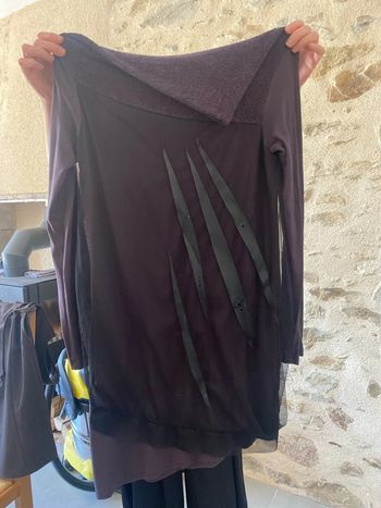 Robe violet