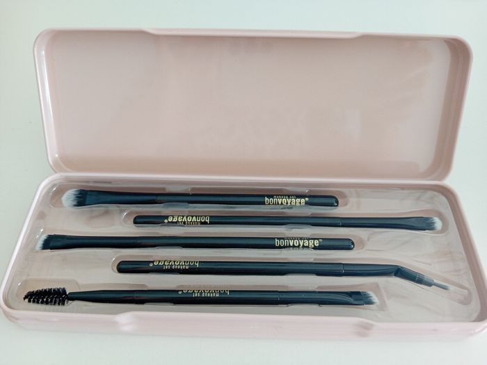 Palette pinceaux maquillage des yeux