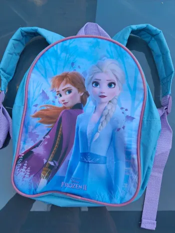 Ravissant sac à dos Frozen II Reine des neiges 2, mauve et couleurs douces - Disney